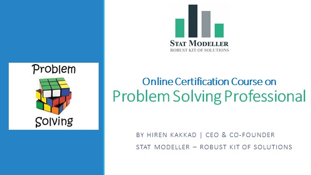 Problem Solving Professional using 7 QC Tools (Hindi)